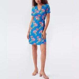 DVF wrap dress NWT